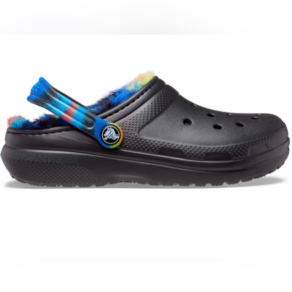NWT- Lined Crocs Kids
